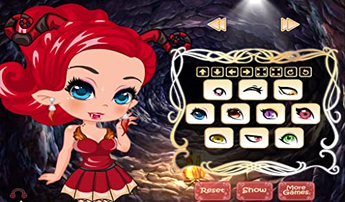 creador de chica monstruo chibi - Juegos de moda de vestir