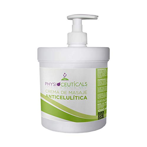 Crema Masaje ANTICELULITICA 1000 ml(ruscus,fucus, hiedra,cafeina,castaño de indias) Valvula Dosificadora GRATIS