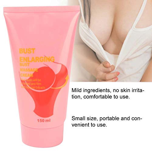 Crema para agrandar los senos - Crema natural para aumentar, reafirmar y levantar los senos-Crema de masaje para realzar el busto - Para senos más grandes y llenos levanta sus tetas