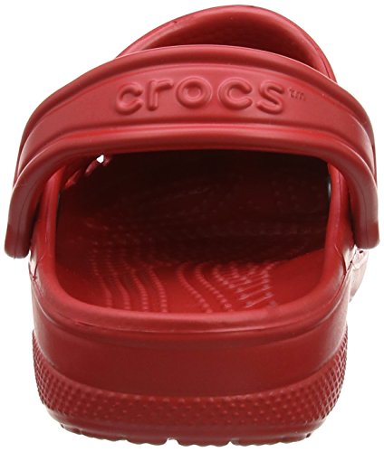 crocs Baya, Zuecos Unisex Adulto, Rojo (Pepper), 46/47 EU