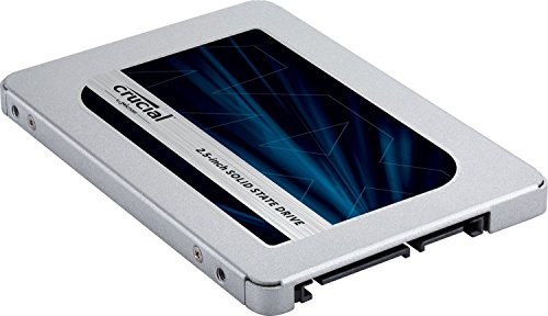 Crucial MX500 2TB CT2000MX500SSD1 Unidad interna de estado sólido-hasta 560 MB/s (3D NAND, SATA, 2.5 Pulgadas)