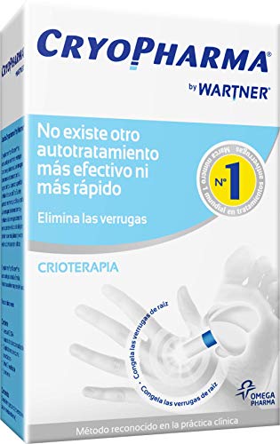 Cryopharma Tratamiento Anti Verrugas - Tratamiento para Quitar Verrugas Comunes y Plantares - Criogenización de verrugas - 50 ml