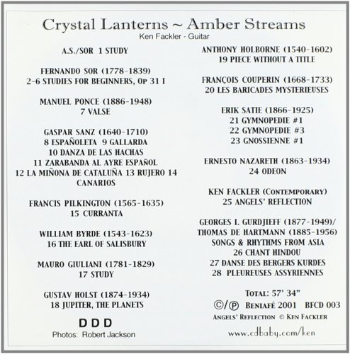 Crystal Lanterns Amber Streams