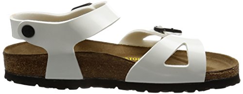 Cts Rio Birko-Flor - Sandalias de vestir, Blanco, 32 EU