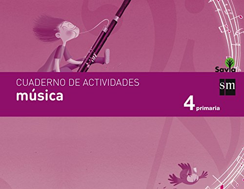 Cuaderno de música. 4 Primaria. Savia - 9788467578461