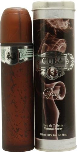 Cuba Cuba Paris Gris Hombres Eau De Toilette 100 ml 1 paquete (1 x 100 ml)