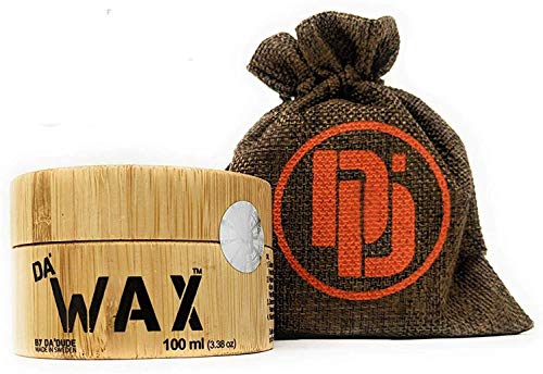 Da Dude Da Wax Cera Pelo Hombre Mate - Único Fijador de Peinado en un Envase Regalo de Madera