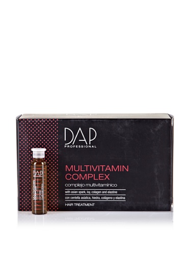 DAP Tratamiento Capilar Complejo Multivitamínico 12 Ampollas x 9 ml 108 ml