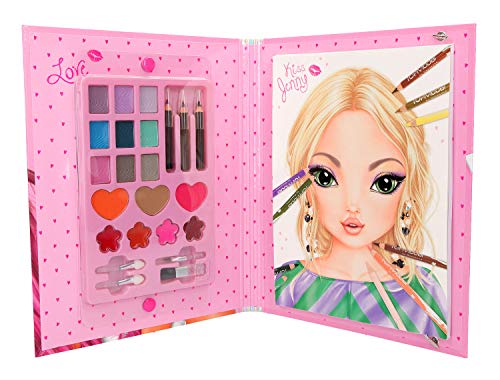 Depesche- Make Up Creative Mappe TopModel - Estuche para Maquillaje, Color carbón (10165)