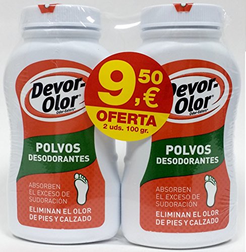 DESO DEVOR OLOR POLVO 100 G pack 2 unidades del producto