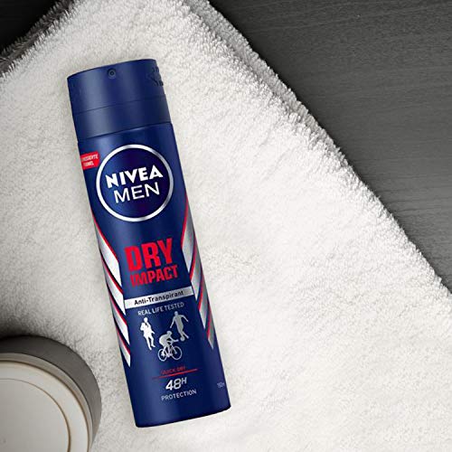 Desodorante en espray de Nivea Dry Impact, 150 ml