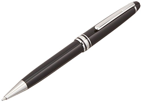 dingguobiao Mont Blanc 165-meisterstuck Classique Platinum lápiz mecánico, black-0.5 (2867)