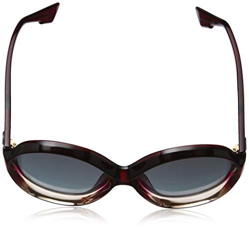 Dior DIORBIANCA I7 0T5 Gafas de Sol, Rojo (Burgundy Pink/Grey Grey), 58 para Mujer