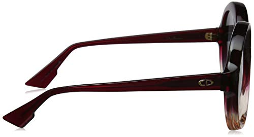 Dior DIORBIANCA I7 0T5 Gafas de Sol, Rojo (Burgundy Pink/Grey Grey), 58 para Mujer