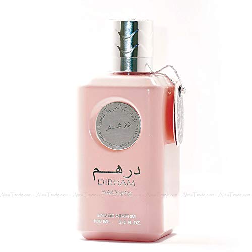 Dirham Wardi Edp de Ard Al Zaaafran - Perfume natural de calidad en spray, 100 ml, para mujer