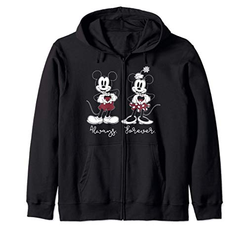 Disney Mickey And Friends Mickey & Minnie Always Forever Sudadera con Capucha