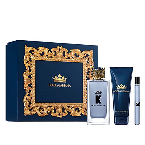 Dolce & Gabbana K Eau Toilette 100 ml + Balsamo Afeitado 75 ml + Eau Toliette 10 ml