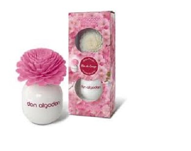 DON ALGODÓN Velas y Esencias para el Hogar, DIFUSOR Pompon Flor Cerezo 50ML