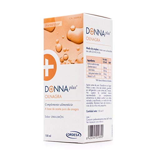 DONNAplus Oilnagra Líquido - 150 ml - 2,8ml al día.