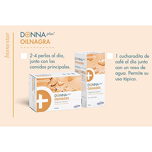 DONNAplus Oilnagra Líquido - 150 ml - 2,8ml al día.