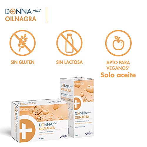 DONNAplus Oilnagra Líquido - 150 ml - 2,8ml al día.