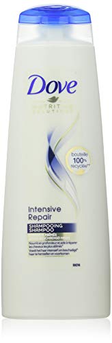 DOVE - Champú reparador intenso, 250 ml, Pack de 6