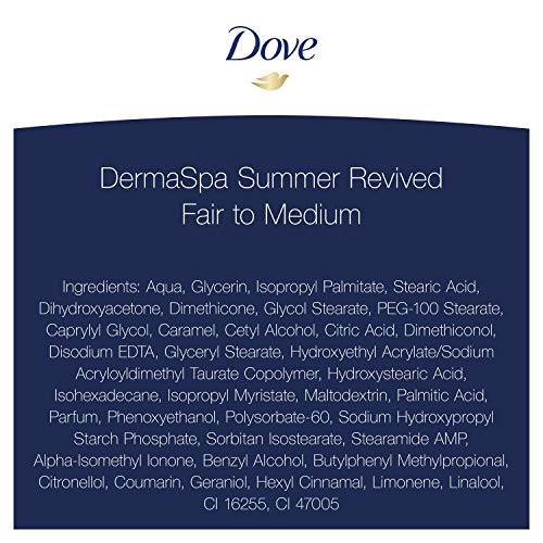 Dove Derma Spa Verano Revived Feria de la Piel Mediana Body Lotion 200 ml