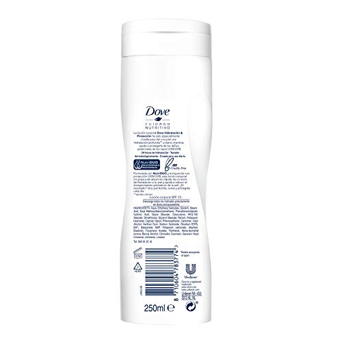 Dove Loción con protección solar factor 15 250 ml