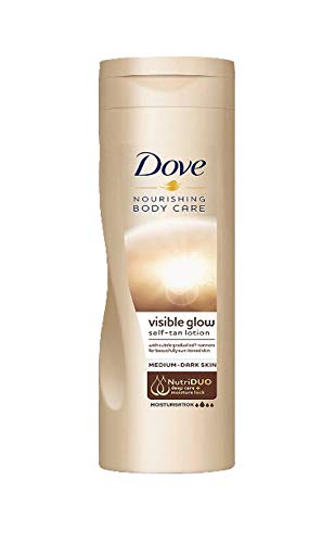 Dove Summer Glow Nourishing Autobronceador Tono Medium To Dark Skin - 250 ml