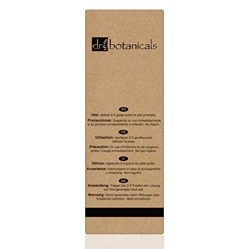 Dr Botanicals - Aceite facial de rosa marroquí superalimentario, 15 ml