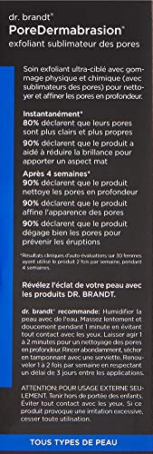 Dr. Brandt Dr. Brandt Poredermabrasion, 2 Fl. Oz. Tapones para los oídos 2 Centimeters  Negro (Black)