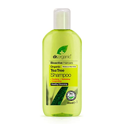 Dr. Organic Champú Árbol del Te Orgánico 265Ml 1 Unidad 500 g (5060176671089)