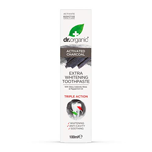 Dr. Organic Pasta De Dientes Carbón Activado 100Ml 1 Unidad