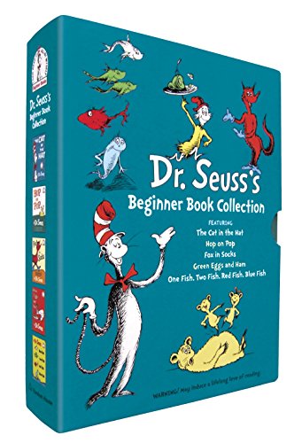 Dr. Seuss's Beginner Book Collection 1: The Cat in the Hat / One Fish, Two Fish, Red Fish, Blue Fish / Green Eggs and Ham / Hop on Pop / Fox in Socks (Beginner Books(r))