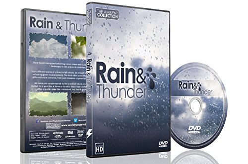 DVD de Naturaleza - Lluvia y Trueno con Imágenes de Naturaleza y Sonidos de Tormenta para la Relajación