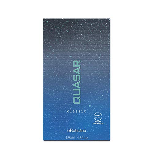 EAU DE TOILETTE MAN QUASAR O BOTICARIO - 100ml 3.38 fl.oz-78,6% v - BOUTIQUEB