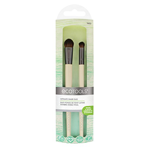 EcoTools® Ultimate Shade Duo - Juego con brochas para sombras