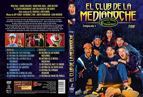 El Club De La Medianoche Temporada 1 DVD doble 1991 Are You Afraid Of The Dark? Season 1