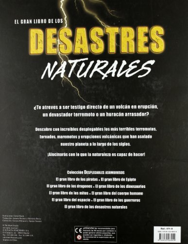 El gran libro de los desastres naturales (Desplegables Asombrosos)