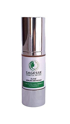 ÉLEVE¨SÉRUM ANTIEDAD CON VITAMINA C Y ÁCIDO HIALURÓNICO DE SAGESSE COSMETICA NATURAL