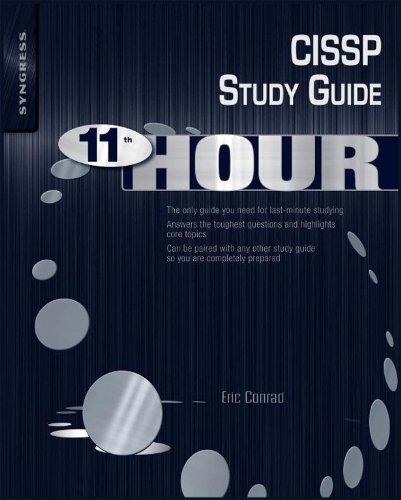 Eleventh Hour CISSP: Study Guide (Syngress Eleventh Hour) (English Edition)