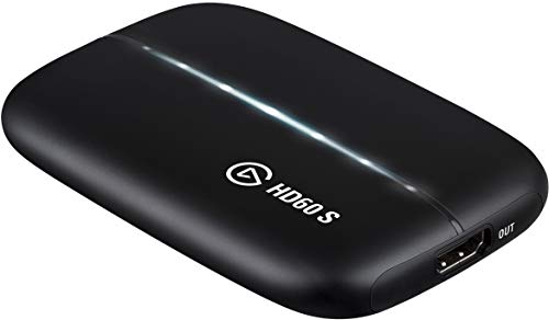 Elgato Game Capture HD60 S - Capturadora de juegos (Xbox 360, PlayStation o Nintendo) con una imagen a 1080P 60FPS Captura, USB 3.0 (Externo), Negro