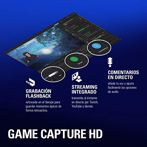 Elgato Game Capture HD60 S - Capturadora de juegos (Xbox 360, PlayStation o Nintendo) con una imagen a 1080P 60FPS Captura, USB 3.0 (Externo), Negro