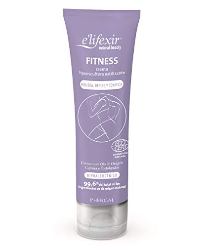 E'lifexir Natural Beauty Fitness. Crema Lipoescultora Tonificante Eco. 150ml