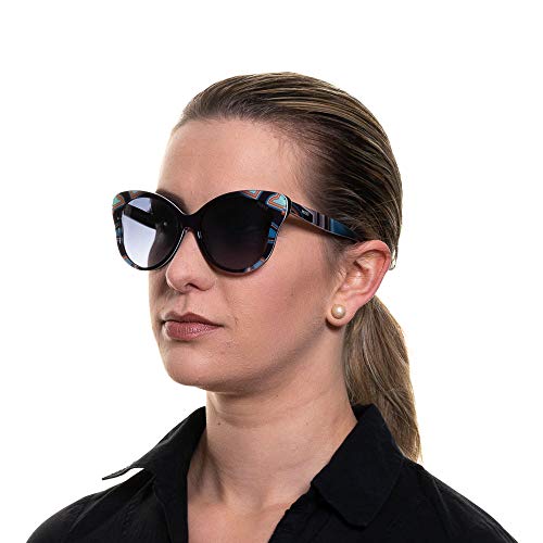 Emilio Pucci EP0062 05B 57 Gafas de sol, Negro (Nero), Unisex Adulto