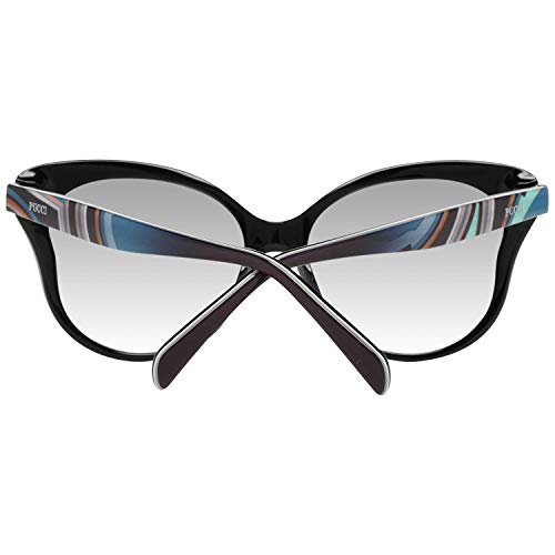 Emilio Pucci EP0062 05B 57 Gafas de sol, Negro (Nero), Unisex Adulto