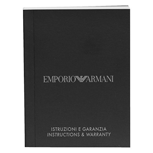 Emporio Armani Reloj Cronógrafo para Hombre de Cuarzo con Correa en Acero Inoxidable AR2460