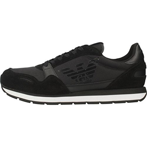 Emporio Armani Runner Hombre Zapatillas Negro