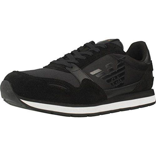 Emporio Armani Runner Hombre Zapatillas Negro