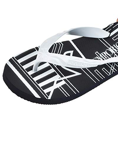 Emporio Armani - Sandalias para Hombre 00001 OPWHITE+Night/OPWHITE Size: 41 EU